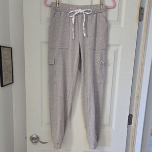 Bobi Cream and Tan Lounge Pants